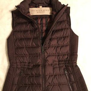 Burberry Brit down vest XS Garnet